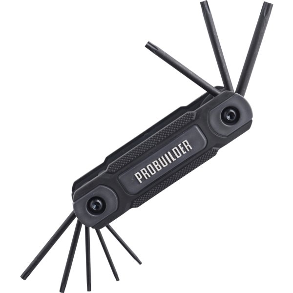 Probuilder Stiftnyckelsats vikbar Torx 8 st.