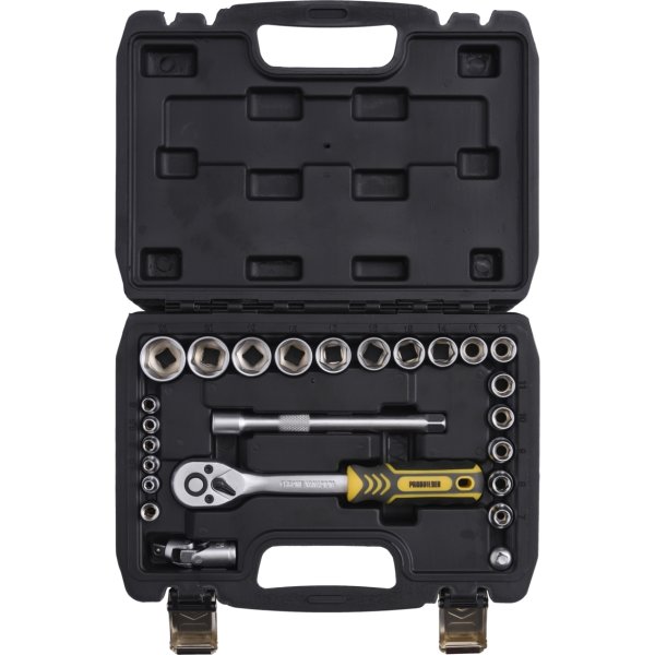 Probuilder hylsnyckelsats 3/8" 25 delar