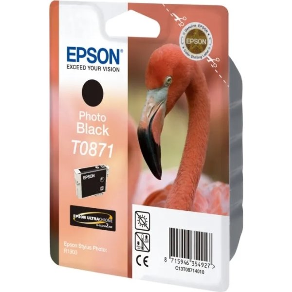 Epson nr T0871/C13T08714010 bläckpatron, svart, 56