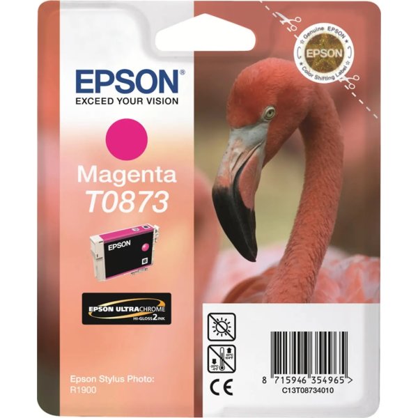 Epson nr T0873/C13T08734010 bläckpatron, magenta,