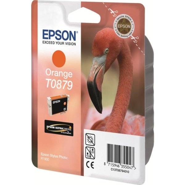 Epson nr T0879/C13T08794010 bläckpatron, orange, 9