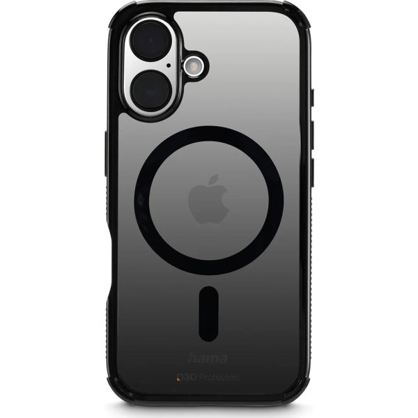 Hama Mobile Cover Protect Iphone 16 MagCase, svart