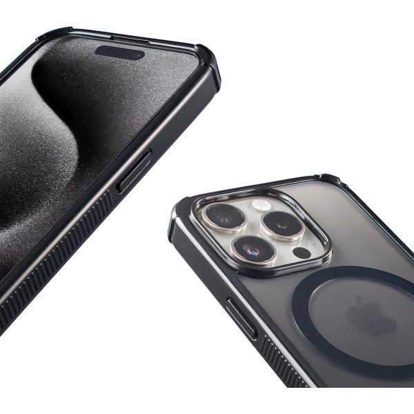 Hama Mobilskal Iphone 16 Pro MagCase, svart