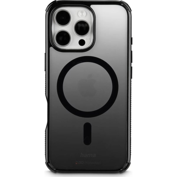 Hama Mobilskal Iphone 16 Pro Max MagCase, svart
