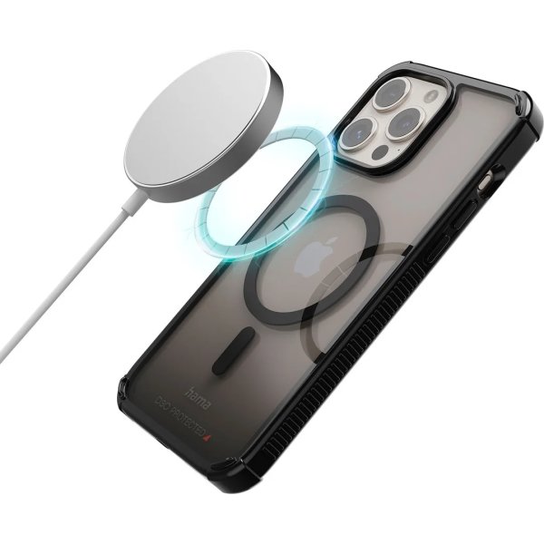 Hama Mobile Cover Protect Iphone 15 MagCase, svart