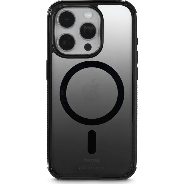 Hama Mobilskal Iphone 15 Pro MagCase, svart