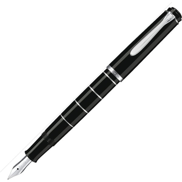 Pelikan Classic 215 Reservoarpenna, B, balck rings