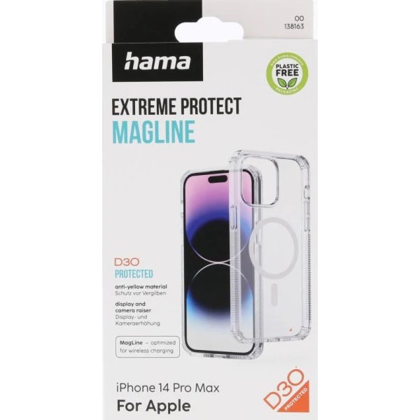 Hama Mobilskal Iphone 14 Pro Max MC, transparent