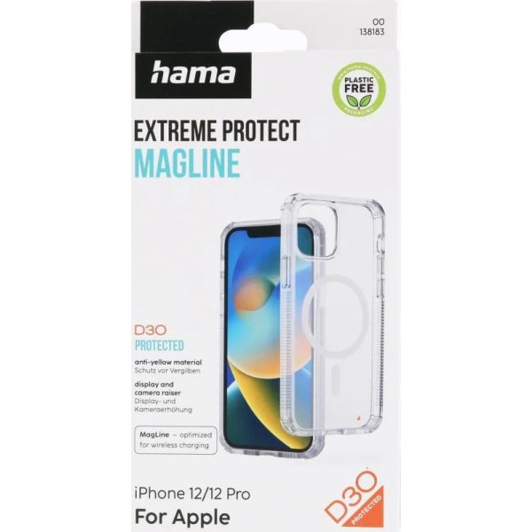 Hama Mobilskal Iphone 12 Pro MagCase, transparent