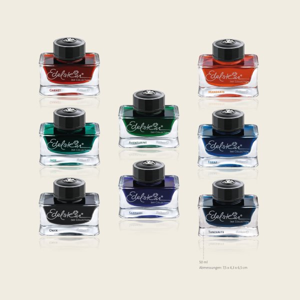 Pelikan Edelstein Ink, 50 ml, set med 8 färger