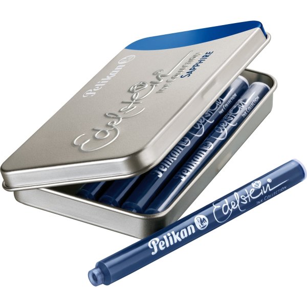 Pelikan Edelstein Refill, onyx, 6 st.