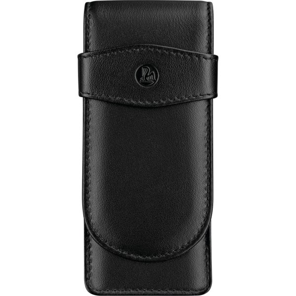 Pelikan läderfodral, 3 pennor, svart
