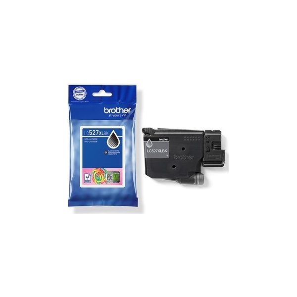 Brother LC527XLBK bläckpatron, 3K, svart