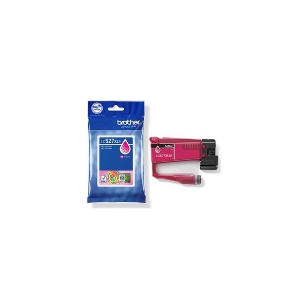 Brother LC527XLM bläckpatroner, 2K, magenta
