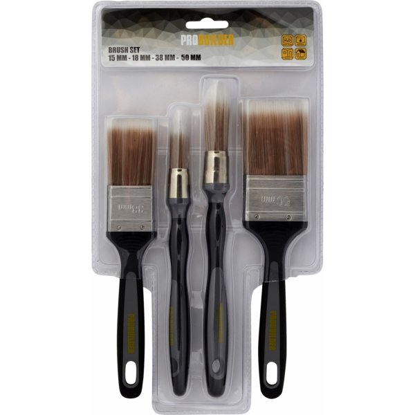 Probuilder Borstset universal 4 delar