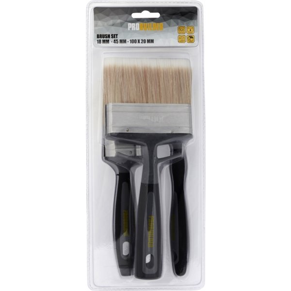 Probuilder utomhusborstset 3 delar