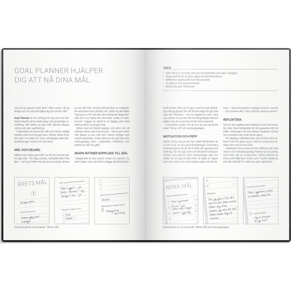 Burde 2026 Kalender, Goal Planner