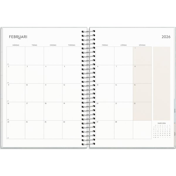 Burde 2026 Kalender, Life Organizer Family Planner