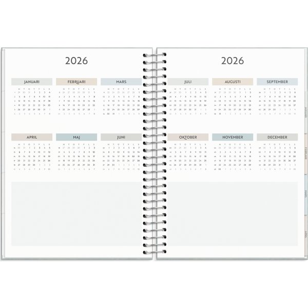 Burde 2026 Kalender, Life Organizer Family Planner