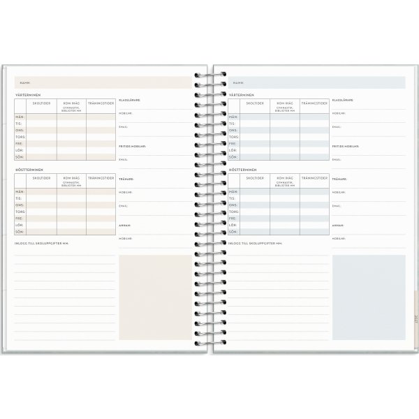 Burde 2026 Kalender, Life Organizer Family Planner