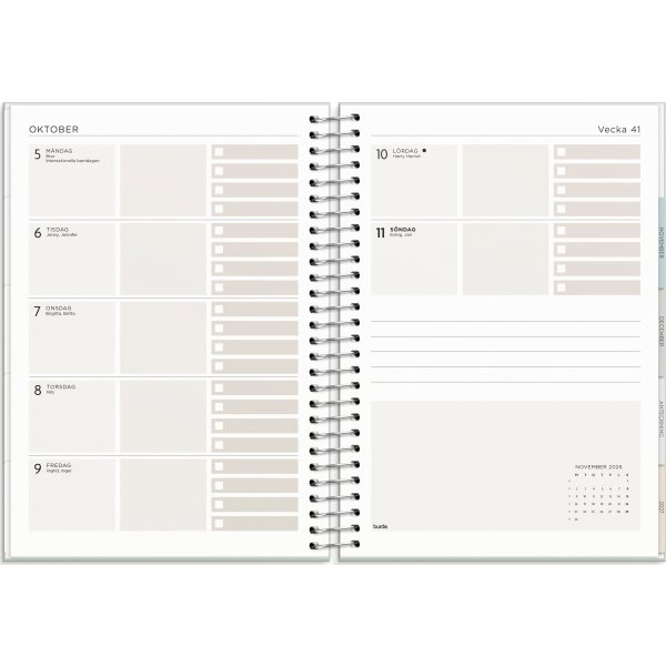Burde 2026 Kalender, Life Organizer To Do