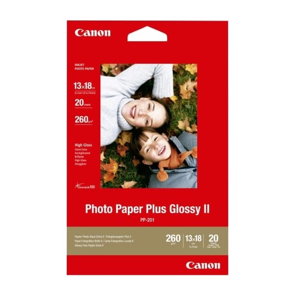 Canon PP-201 blankt fotopapper, 13x18cm / 260 g /