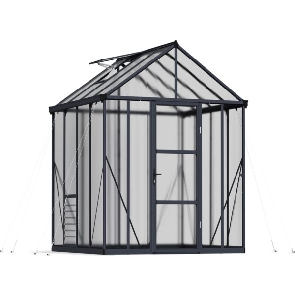 Palram Canopia Glory Växthus, 6,2 m2, grå