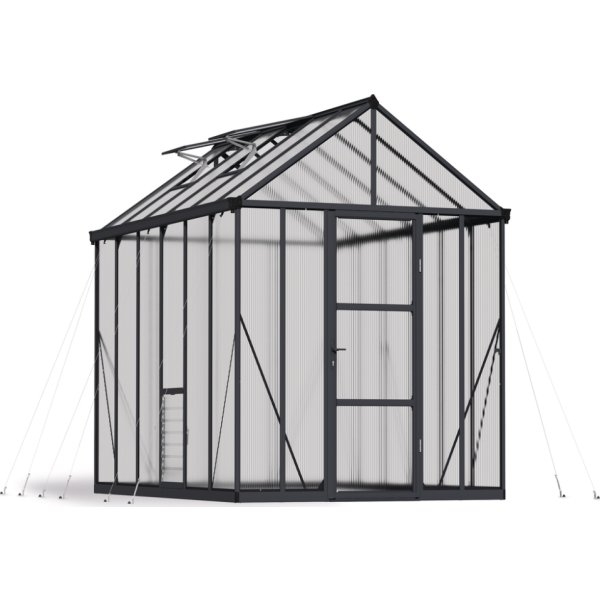 Palram Canopia Glory Växthus, 9,2 m2, grå