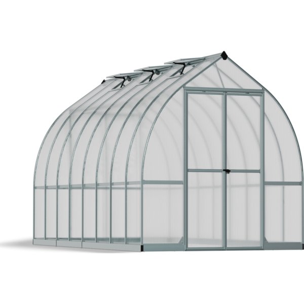 Palram Canopia Bella Växthus, 12 m2, silver