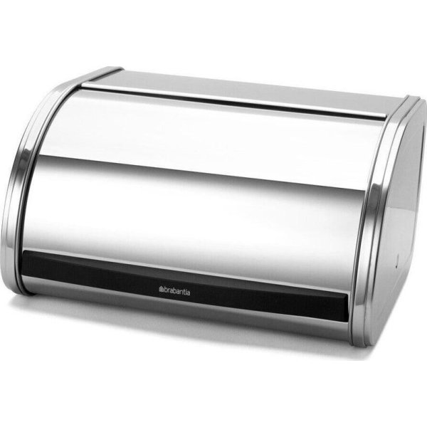 Brödskrin Brabantia Roll Top Medium Blankt stål