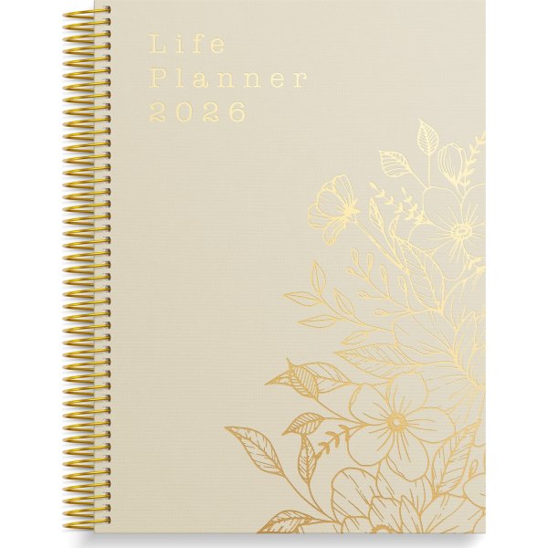 Burde 2026 Kalender, Life Planner, Bloom