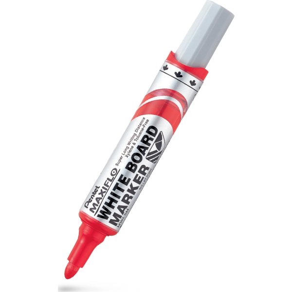 Pentel Maxiflo Whiteboardpenna, röd