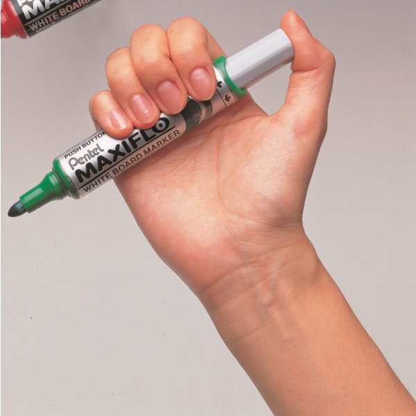 Pentel Maxiflo Whiteboardpenna, röd