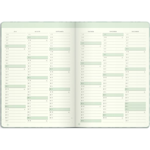 Burde 2026 Kalender, Life Planner, Dream & Do