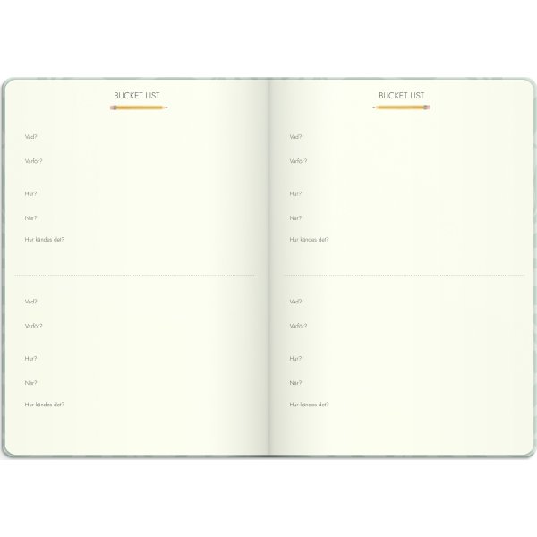 Burde 2026 Kalender, Life Planner, Dream & Do