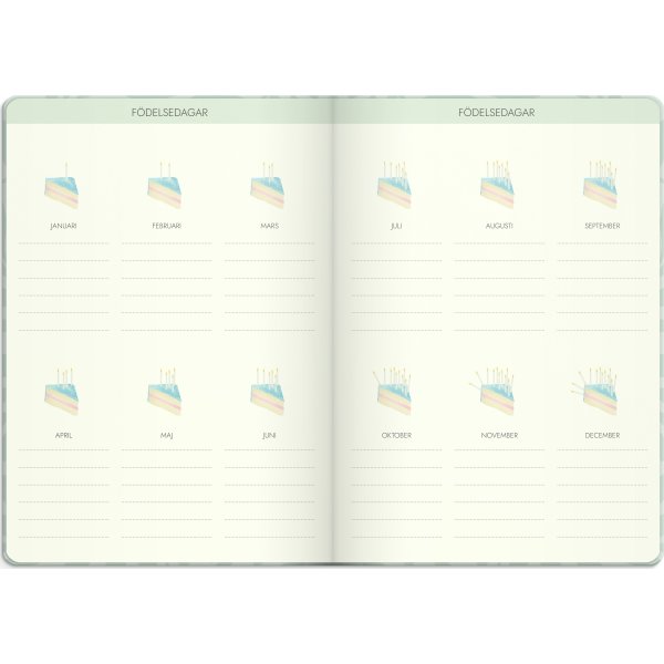 Burde 2026 Kalender, Life Planner, Dream & Do