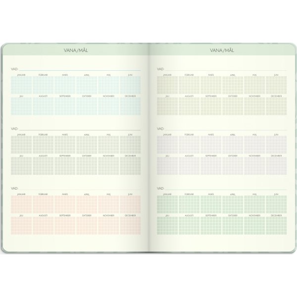 Burde 2026 Kalender, Life Planner, Dream & Do