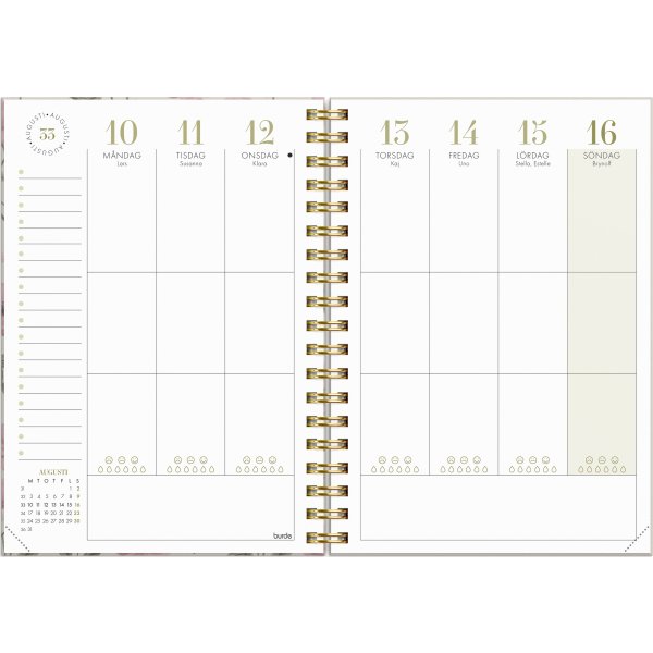 Burde 2026 Kalender, Life Planner, Essentials A6