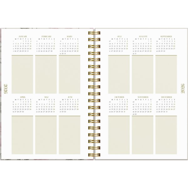 Burde 2026 Kalender, Life Planner, Essentials A6