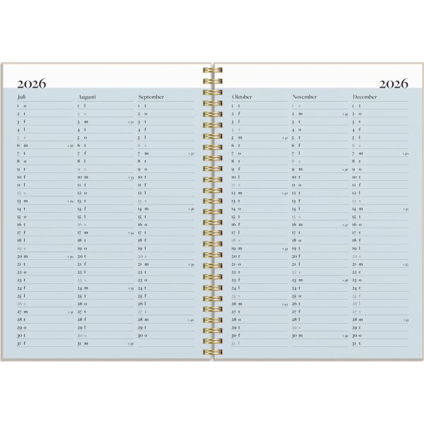 Burde 2026 Kalender, Life Planner, Inspiration