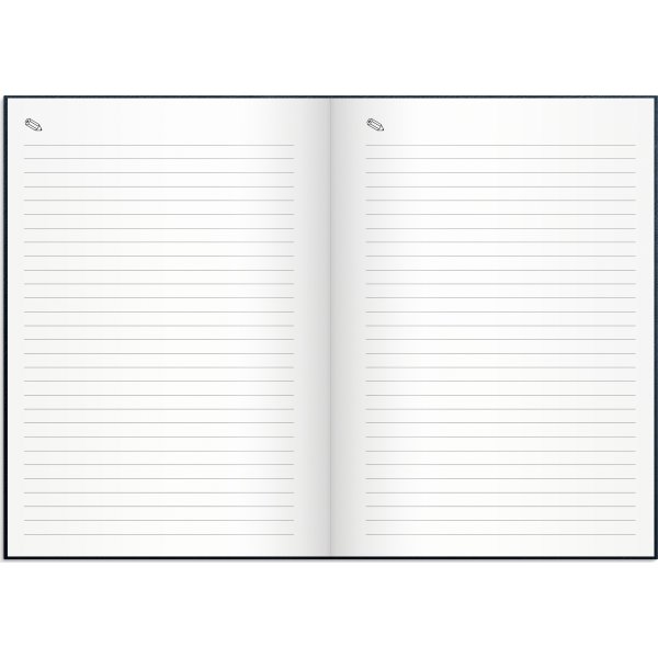 Burde 2026 Kalender Liten Dagbok, Konstläder, Blå