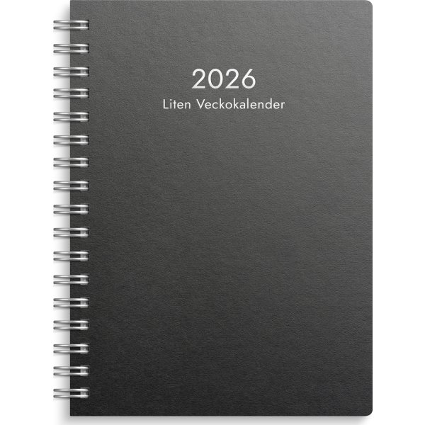 Burde 2026 Kalender, Liten Veckokalender, Refill