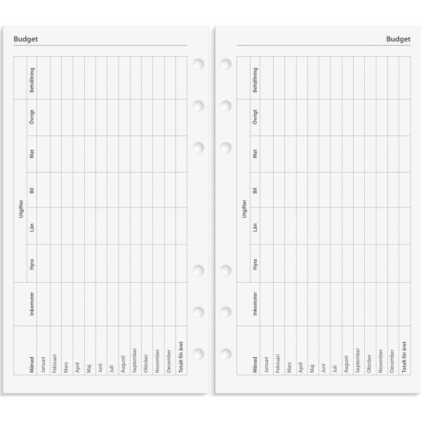 Burde 2026 Kalender, Regent Grundsats