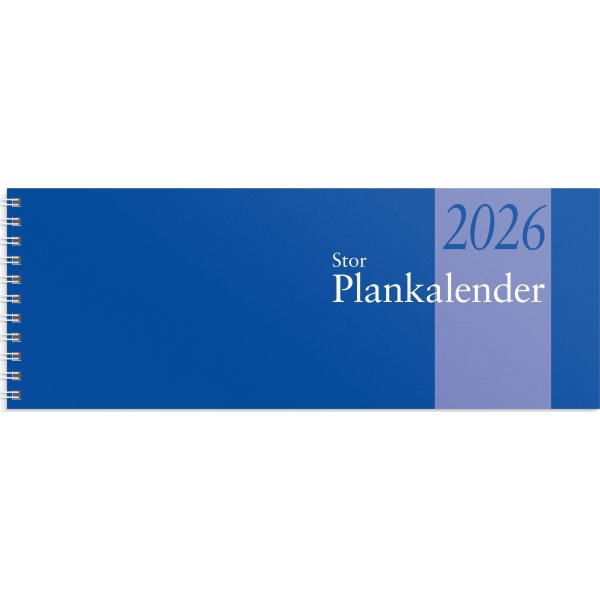 Burde 2026 Kalender, Stor Plankalender
