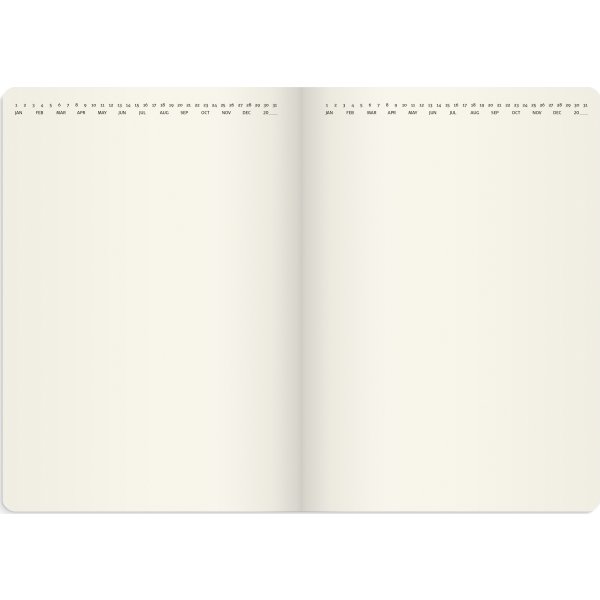 Burde 2026 Stor Veckokalender, Forma De Luxe, Brun