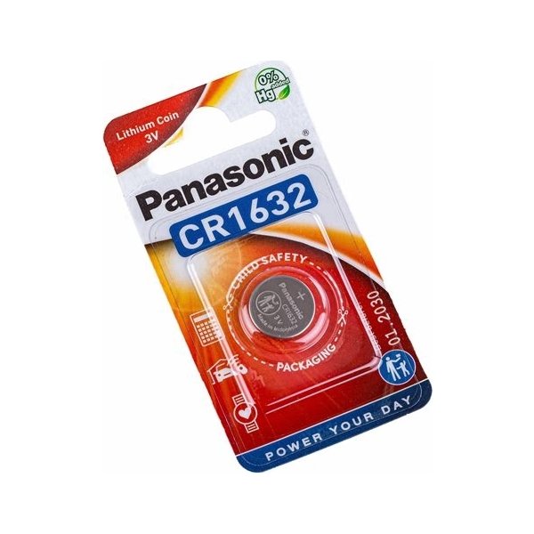 Panasonic CR1632 knappcellsbatteri