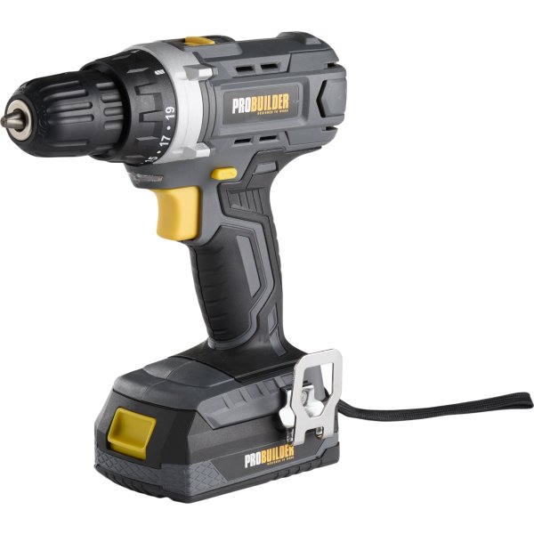 Probuilder 18V Borrmaskin, batteridriven