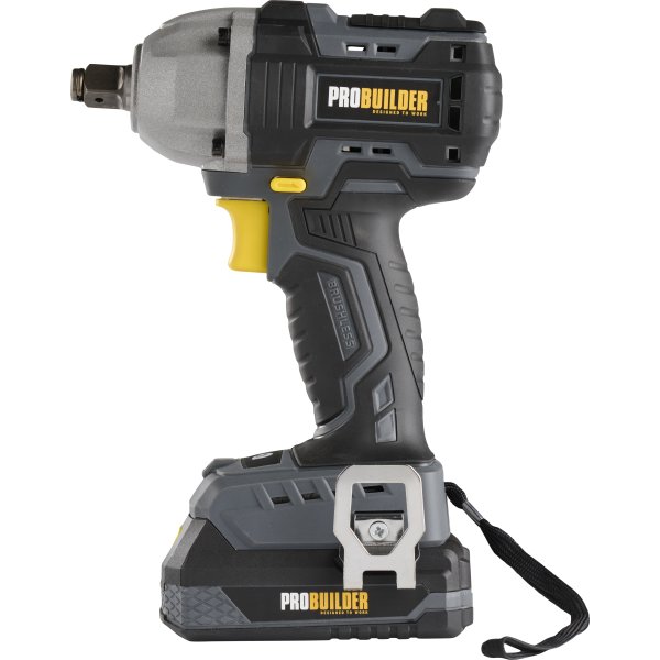 Probuilder kolborstfri Hjulmutterdragare 18V/500Nm