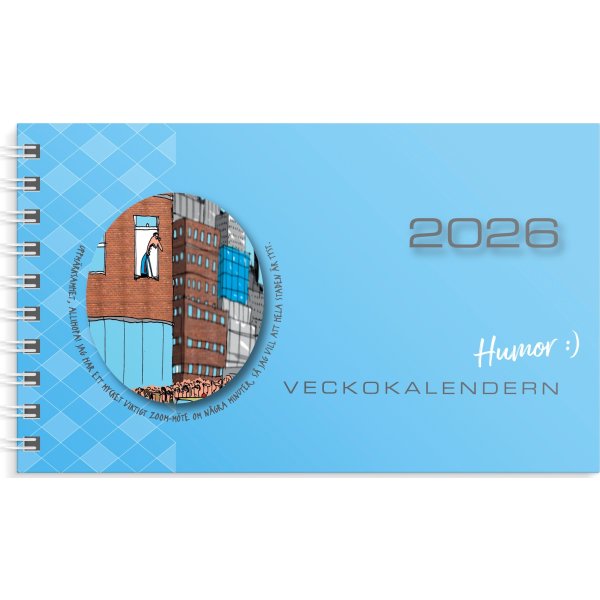 Burde 2026 Vecvokalendern, Humor