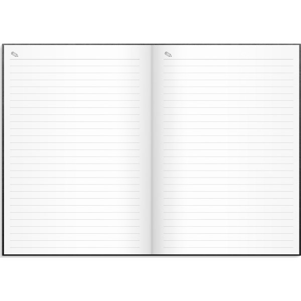 Burde 2026 Kalender Weekly A5, Konstläder, Svart